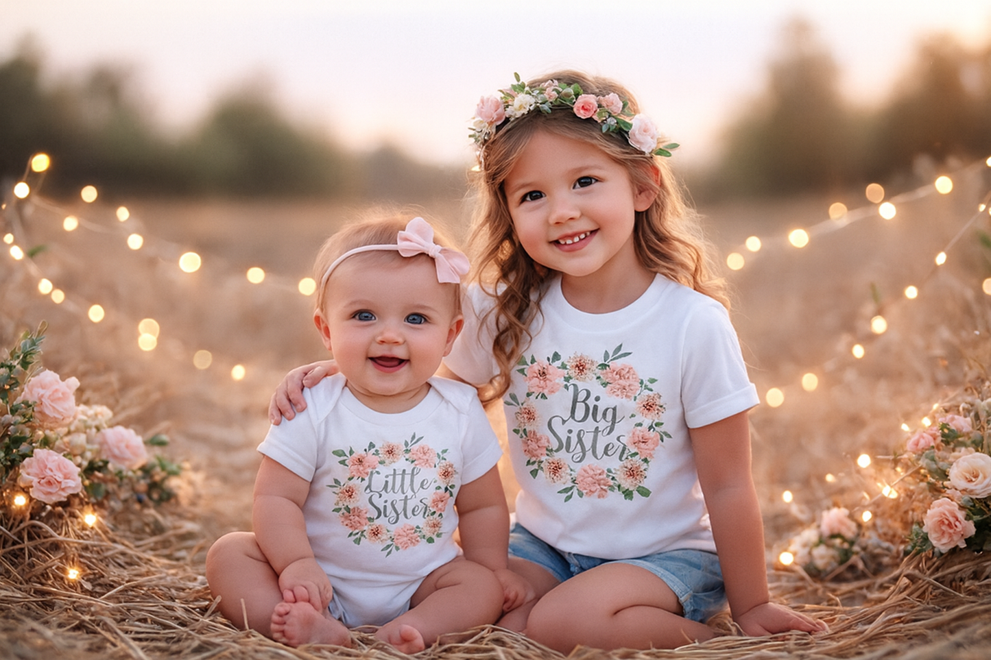 Matching Sisters Set - Big Sister & Little Sister Gift