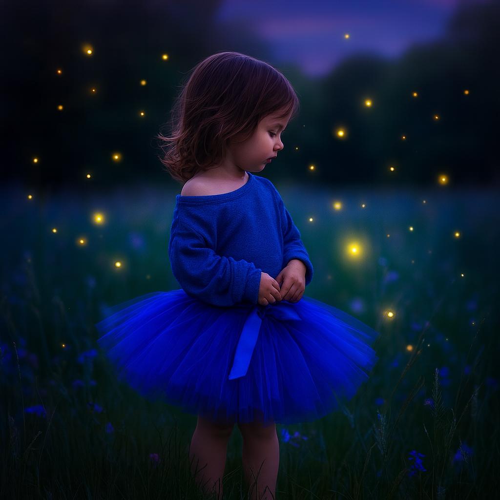 Royal Blue Tutu Skirt