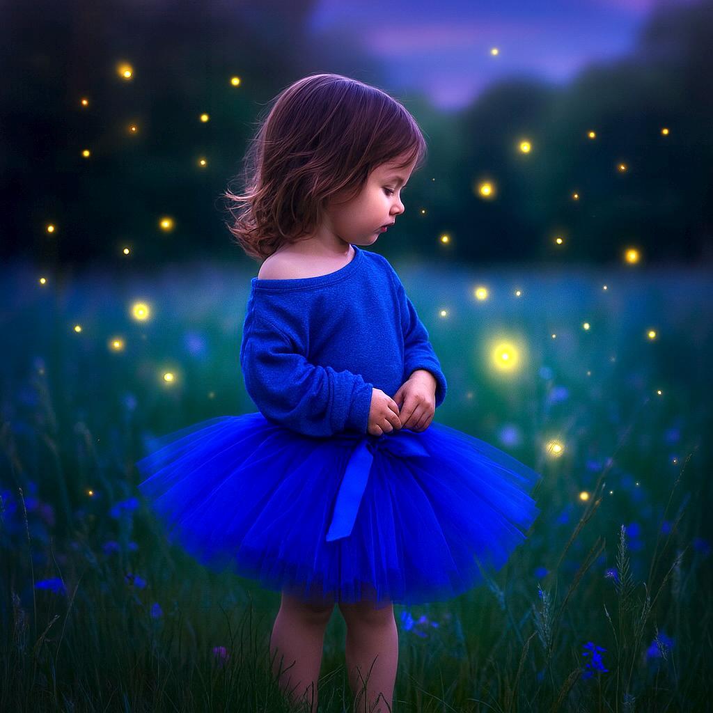 Royal Blue Tutu Skirt