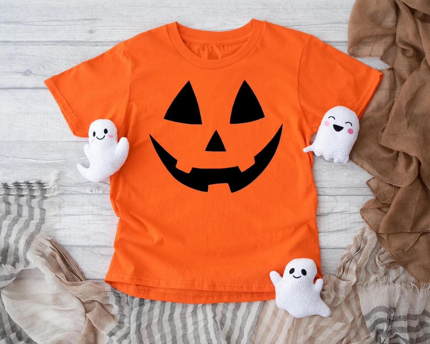 Pumpkin T-Shirt & Black Tutu Set