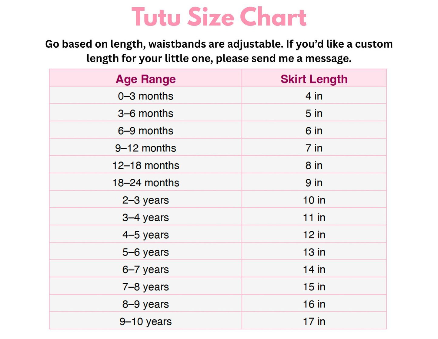 Pastel Rainbow Tutu Skirt