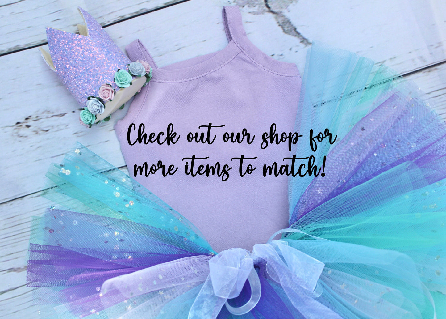 Personalised 1st Birthday Mermaid Outfit