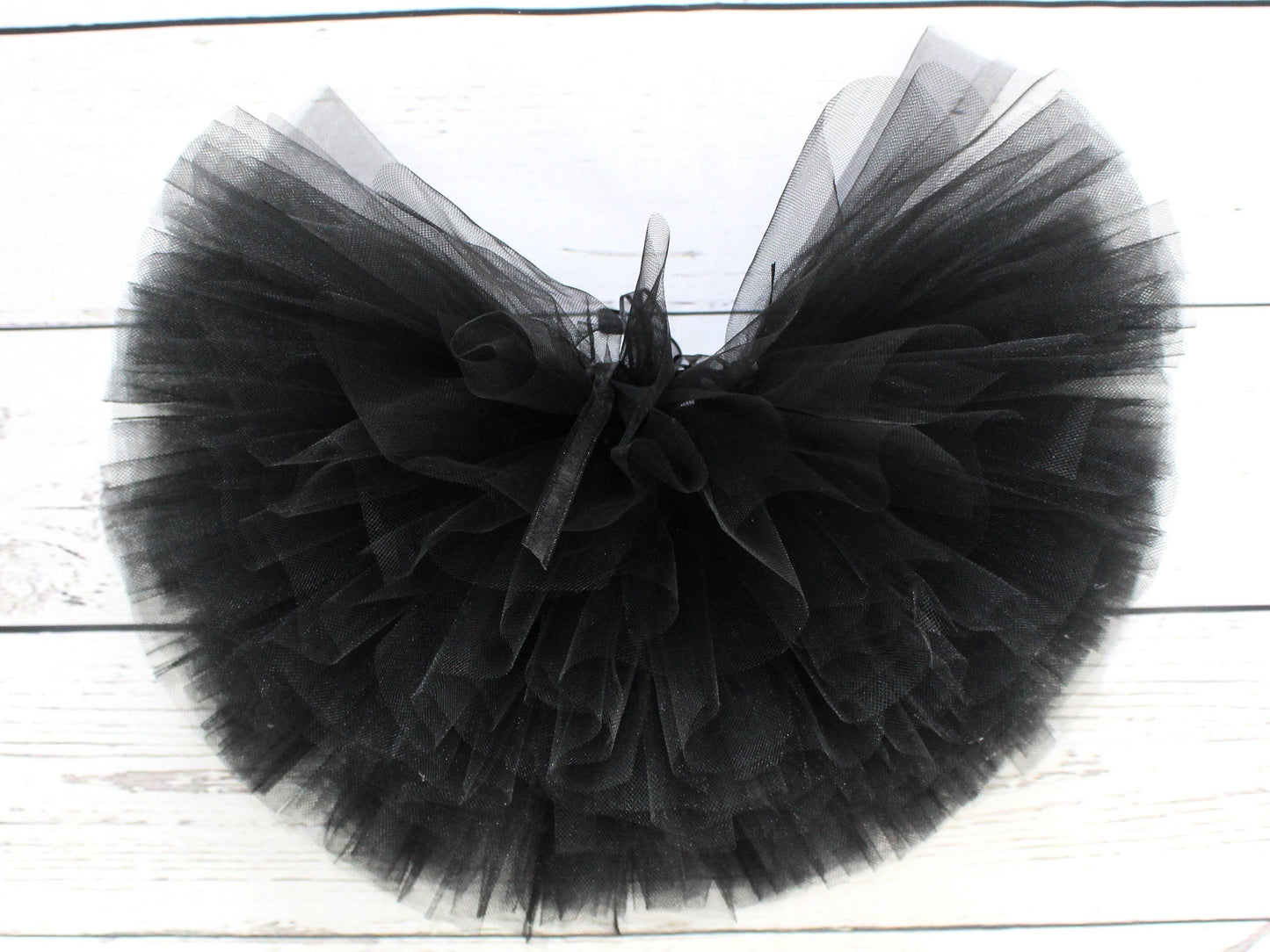 Girls Black Tutu Skirt - Black Cat Tutu