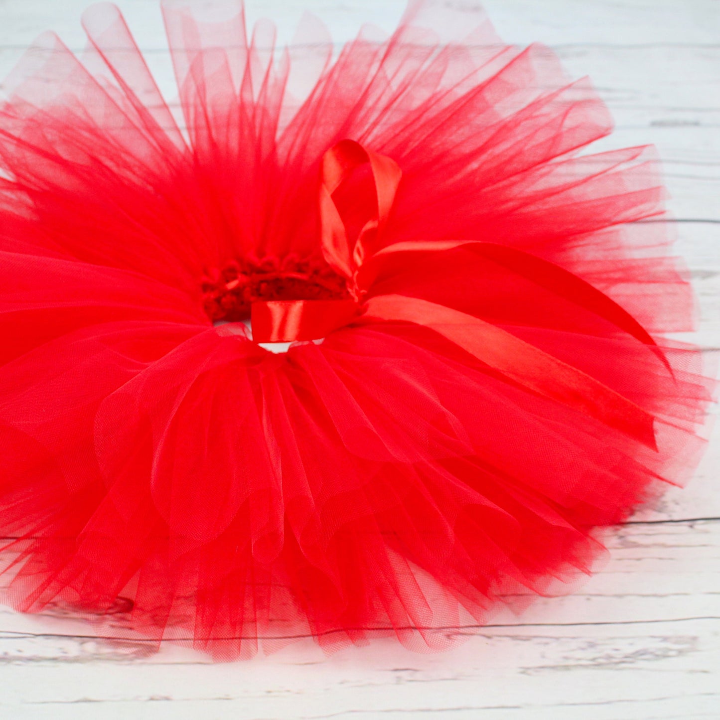 Red Christmas Tutu Skirt