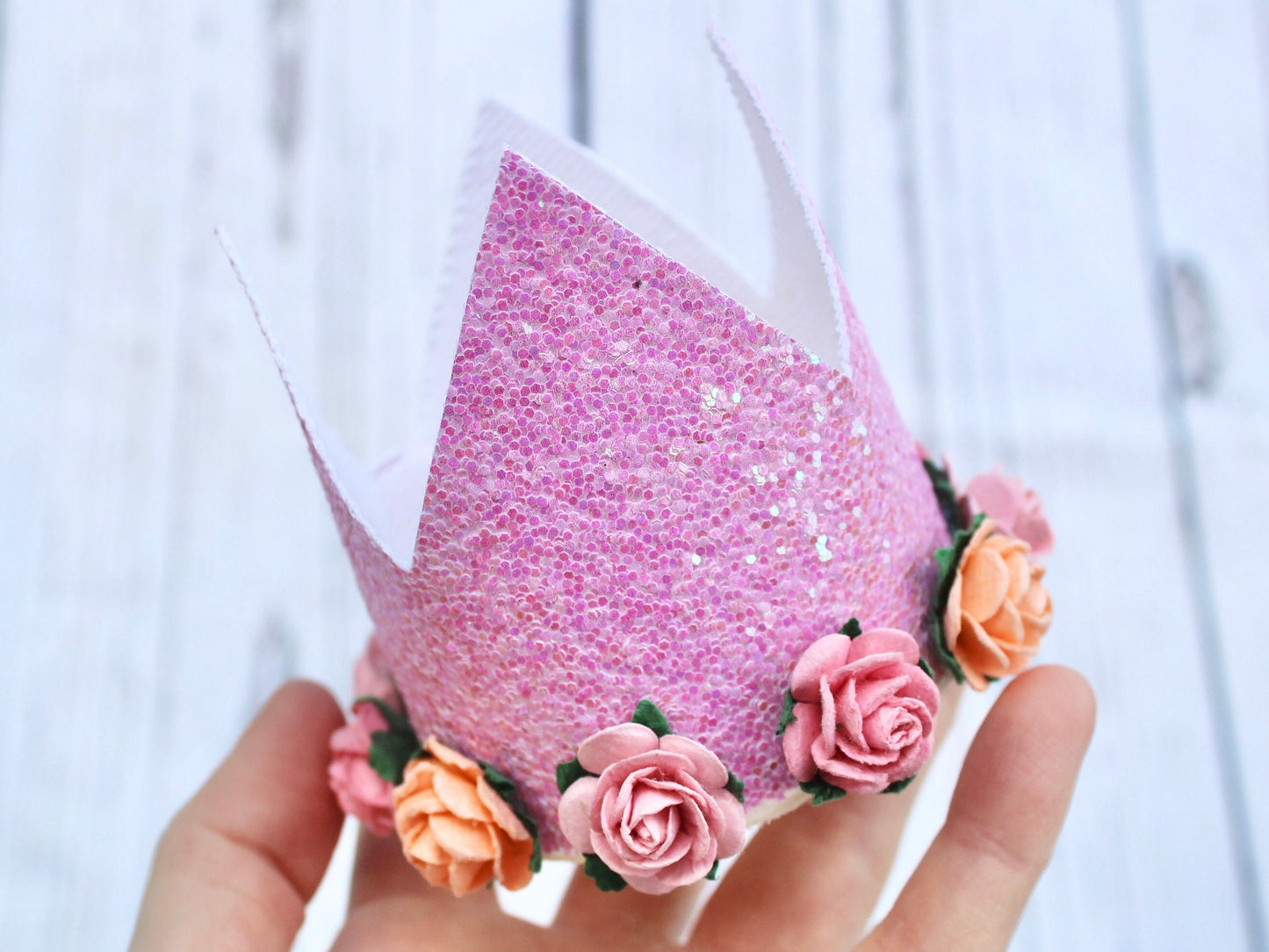 Bright Pink Tutu Skirt & Crown Set