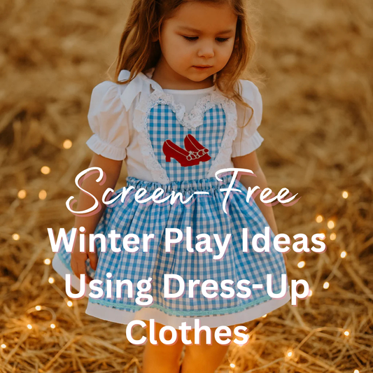 Screen-Free Winter Play Ideas Using Dress-Up Clothes