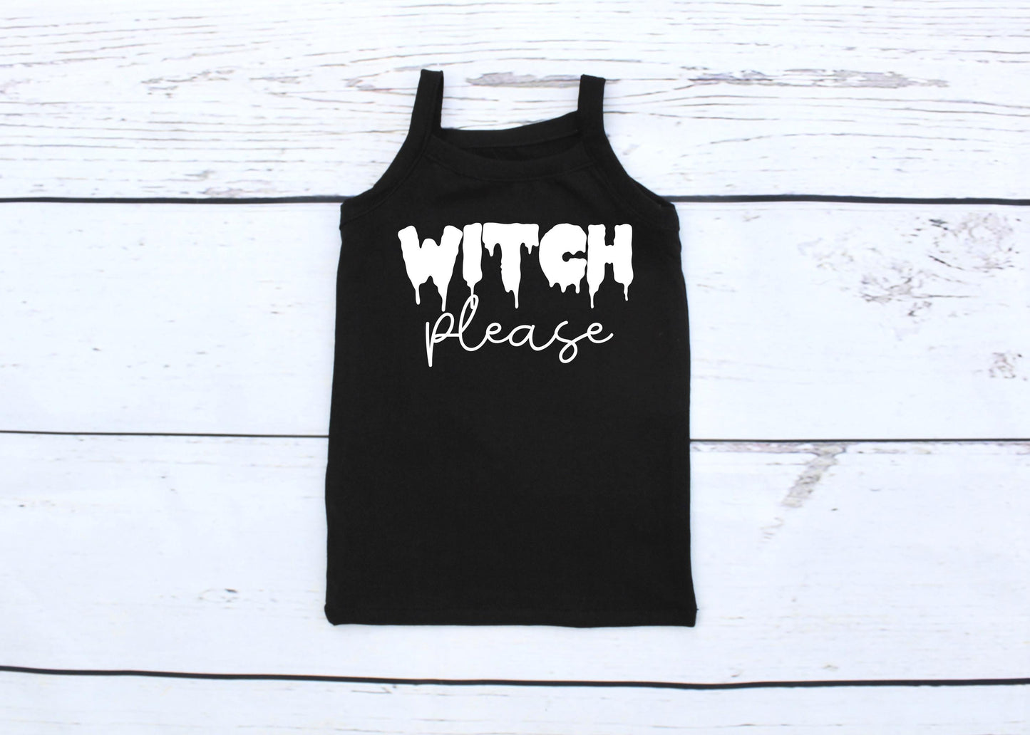 Witch Please Black & Silver Sparkle Tutu Outfit