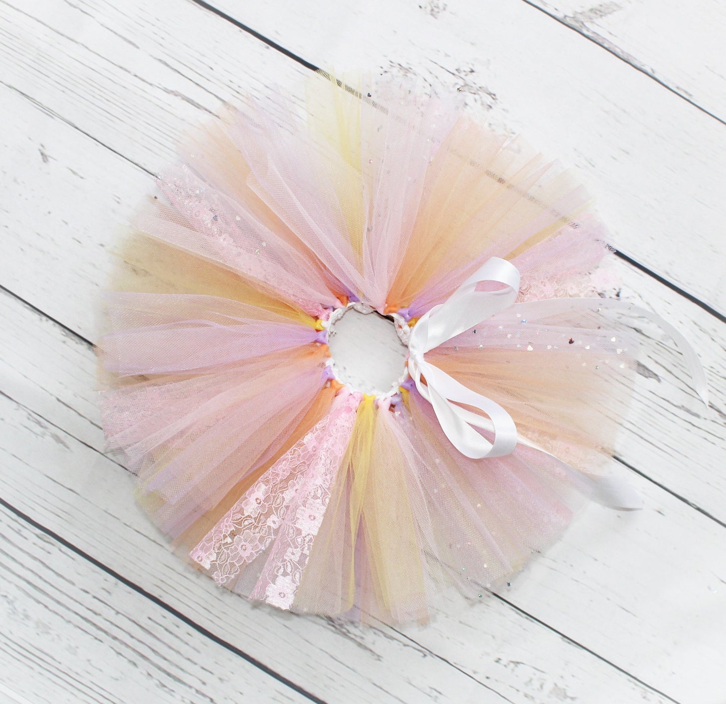 Sherbet Pastel 1st Birthday Tutu Outfit
