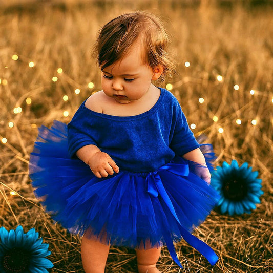Baby Girls Royal Blue Tutu Skirt