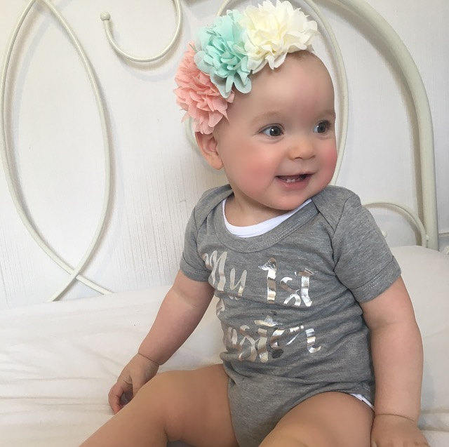 Girls Pastel Blossom Flower Headband