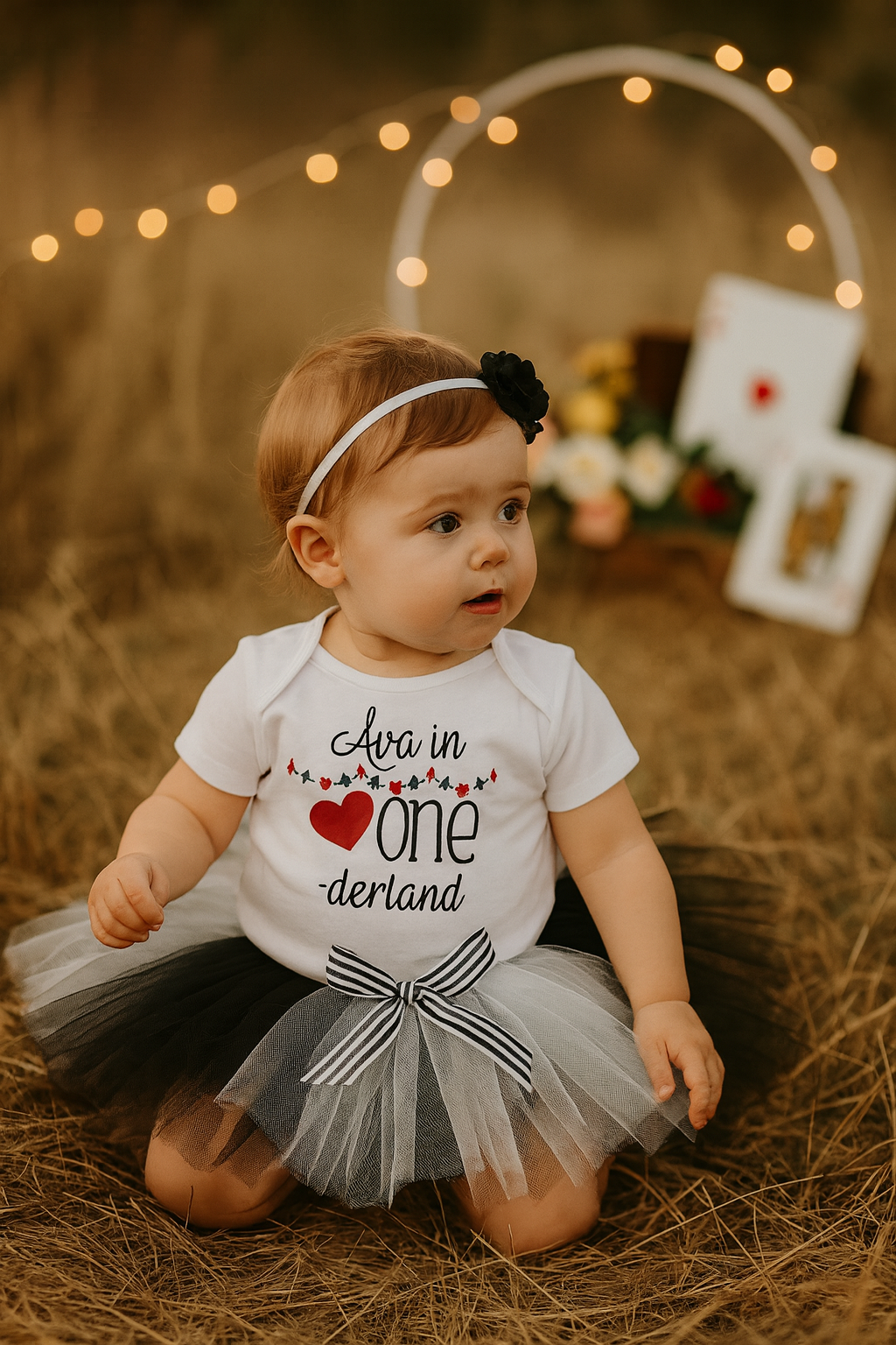 Personalised Alice in ONEderland Tutu Outfit