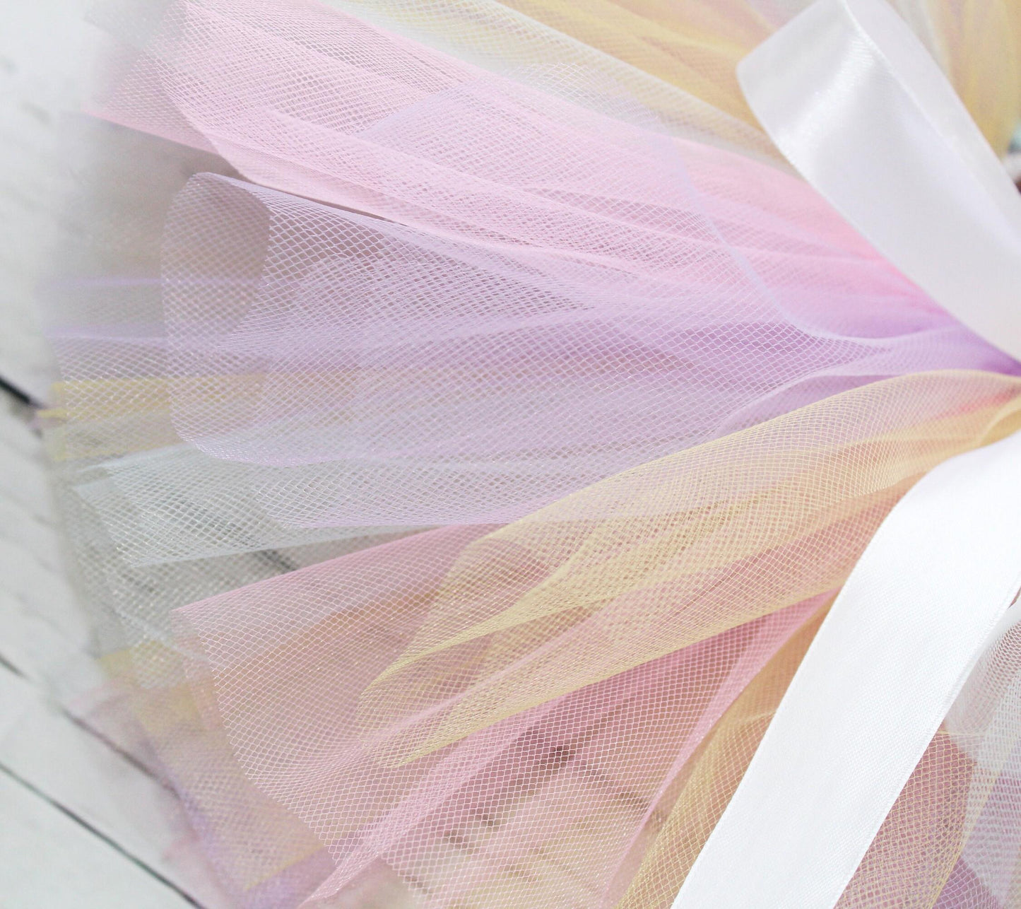 Rainbow Tutu - Super Fluffy Pastel Birthday Skirt