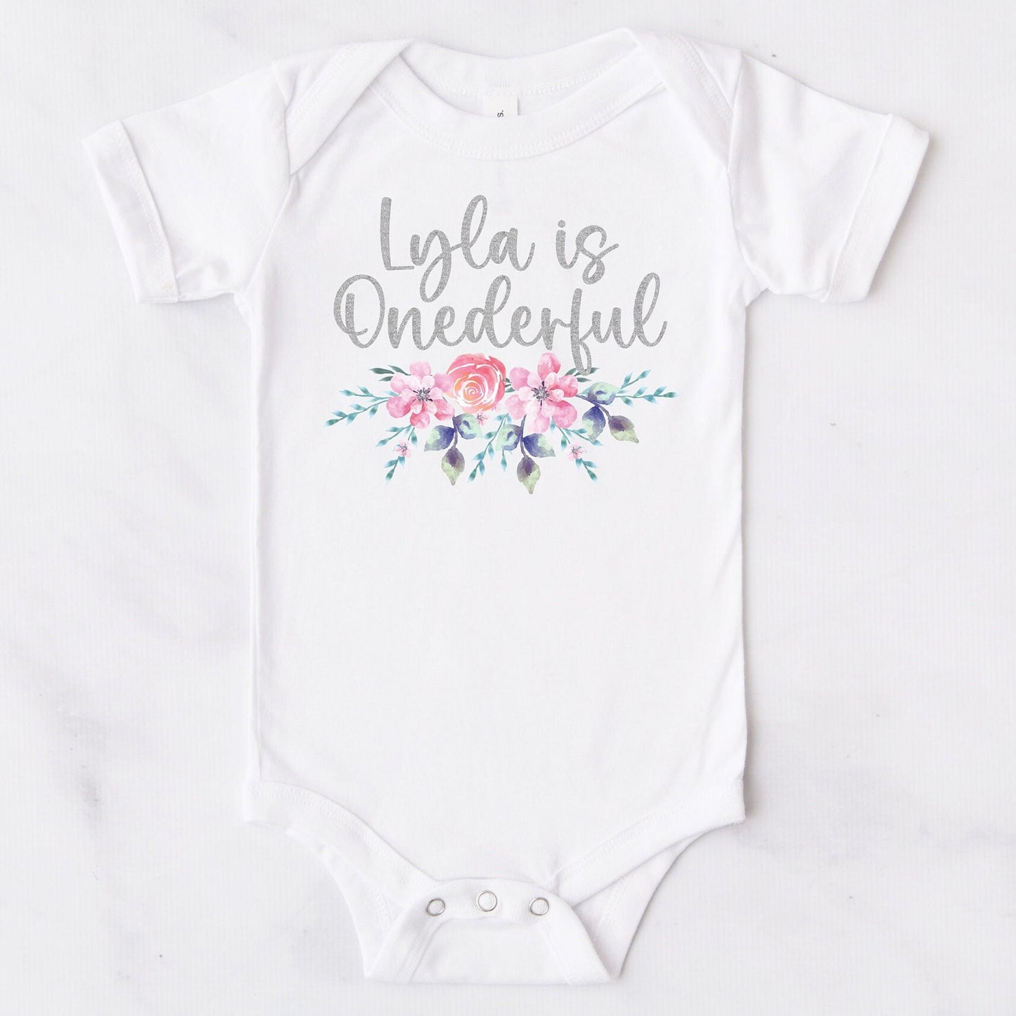 Personalised 1st Birthday Bodysuit