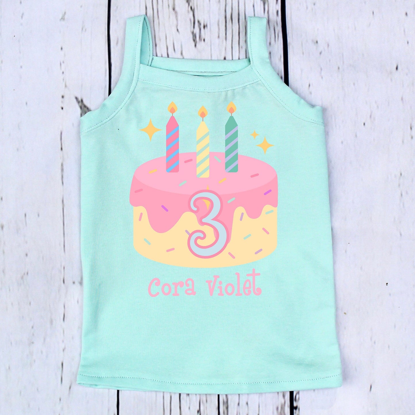 Personalised 3rd Birthday Tutu Outfit