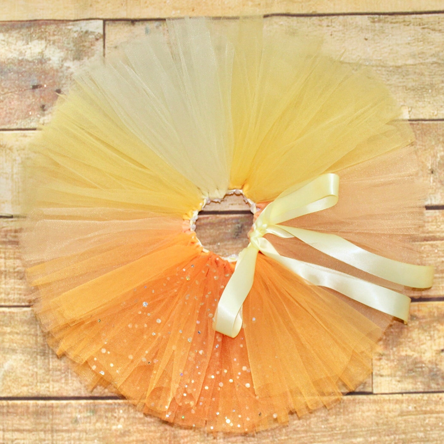 Orange & Yellow Ombre Tutu Skirt