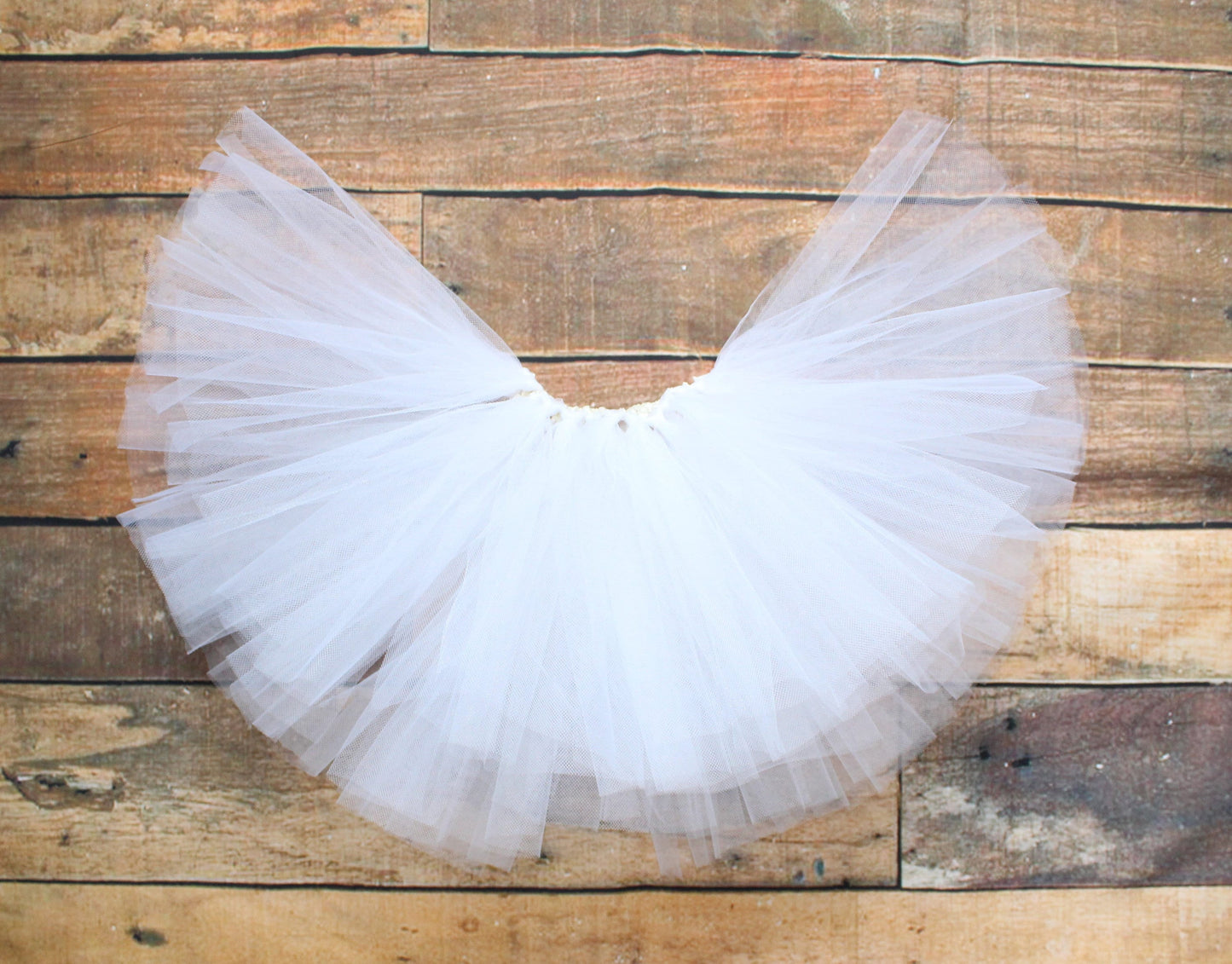 White Floral One Vest and Tutu Outfit for Girls