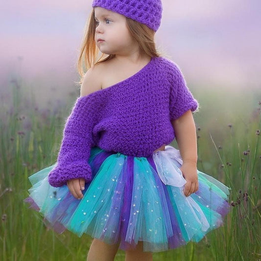 Girls Mermaid Tutu Skirt