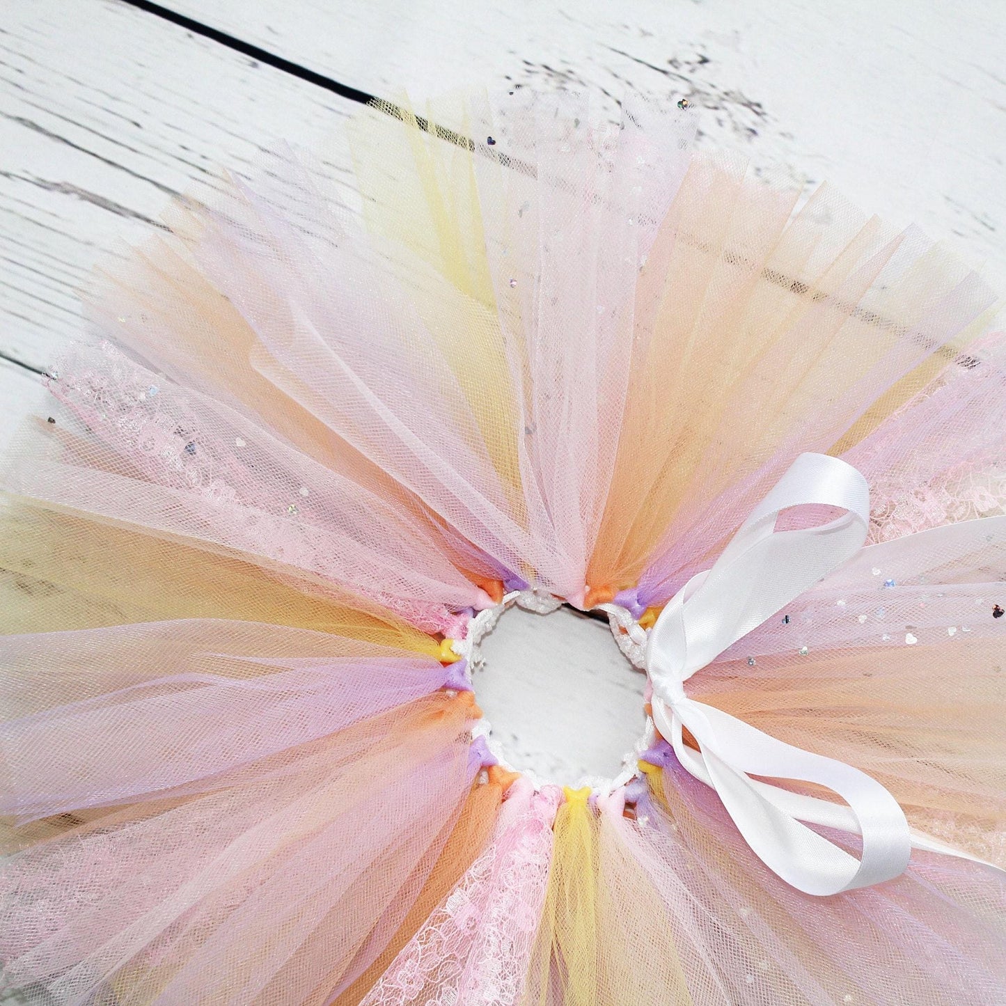 Sherbet Pastel 1st Birthday Tutu Outfit