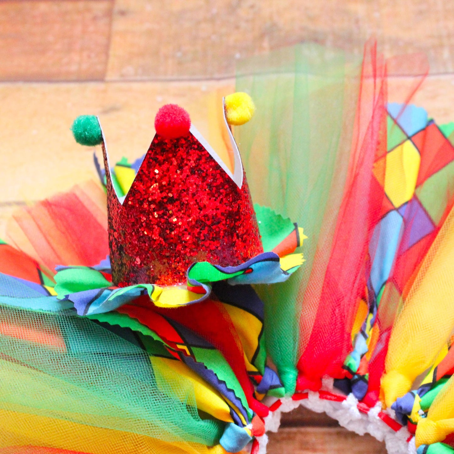 Cute Clown Tutu Skirt