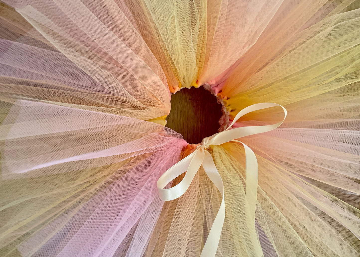 Pastel Lilac, Pink, Yellow & Peach Tutu