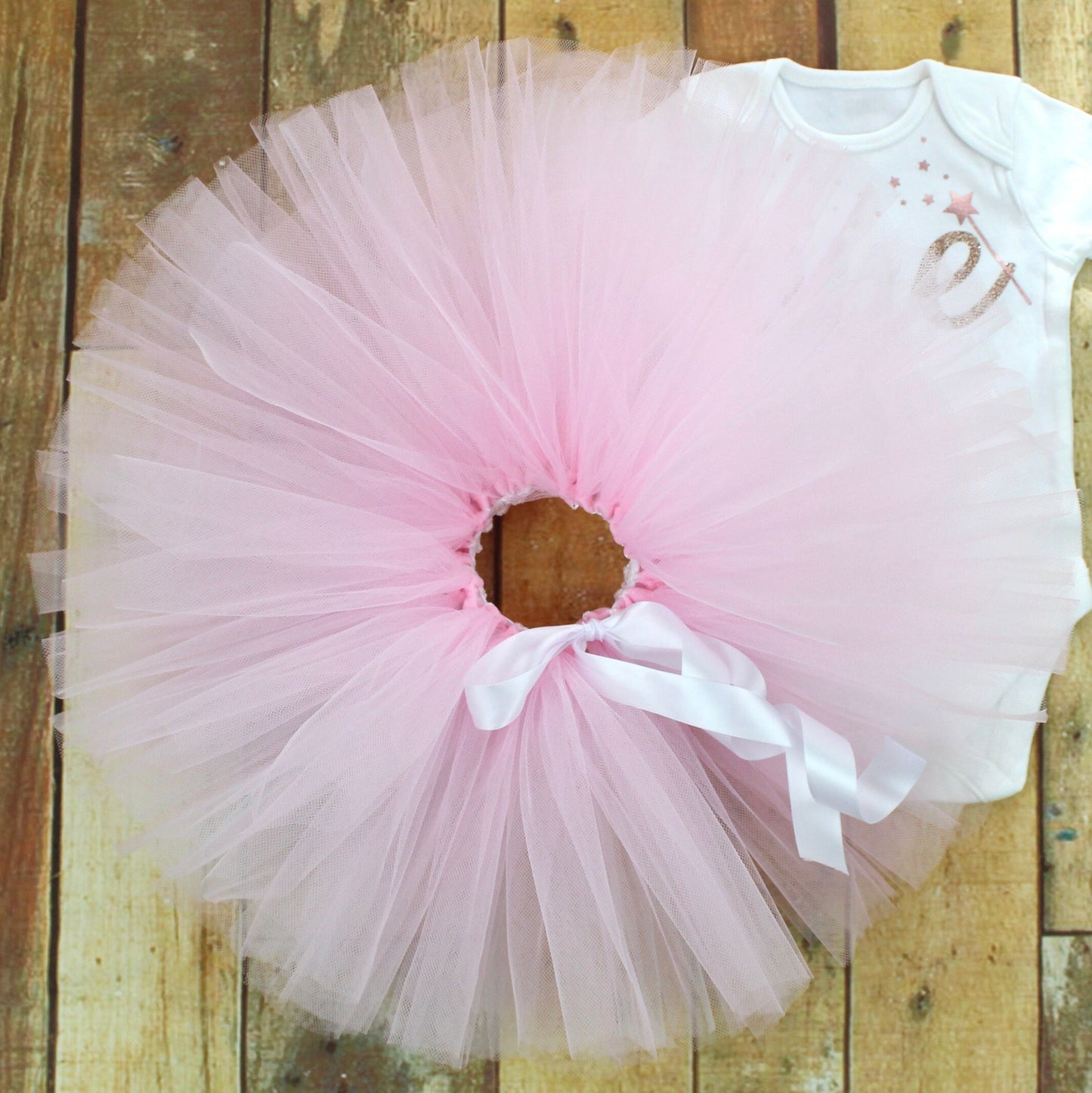 First Christmas Mauve & Pink Tutu Outfit