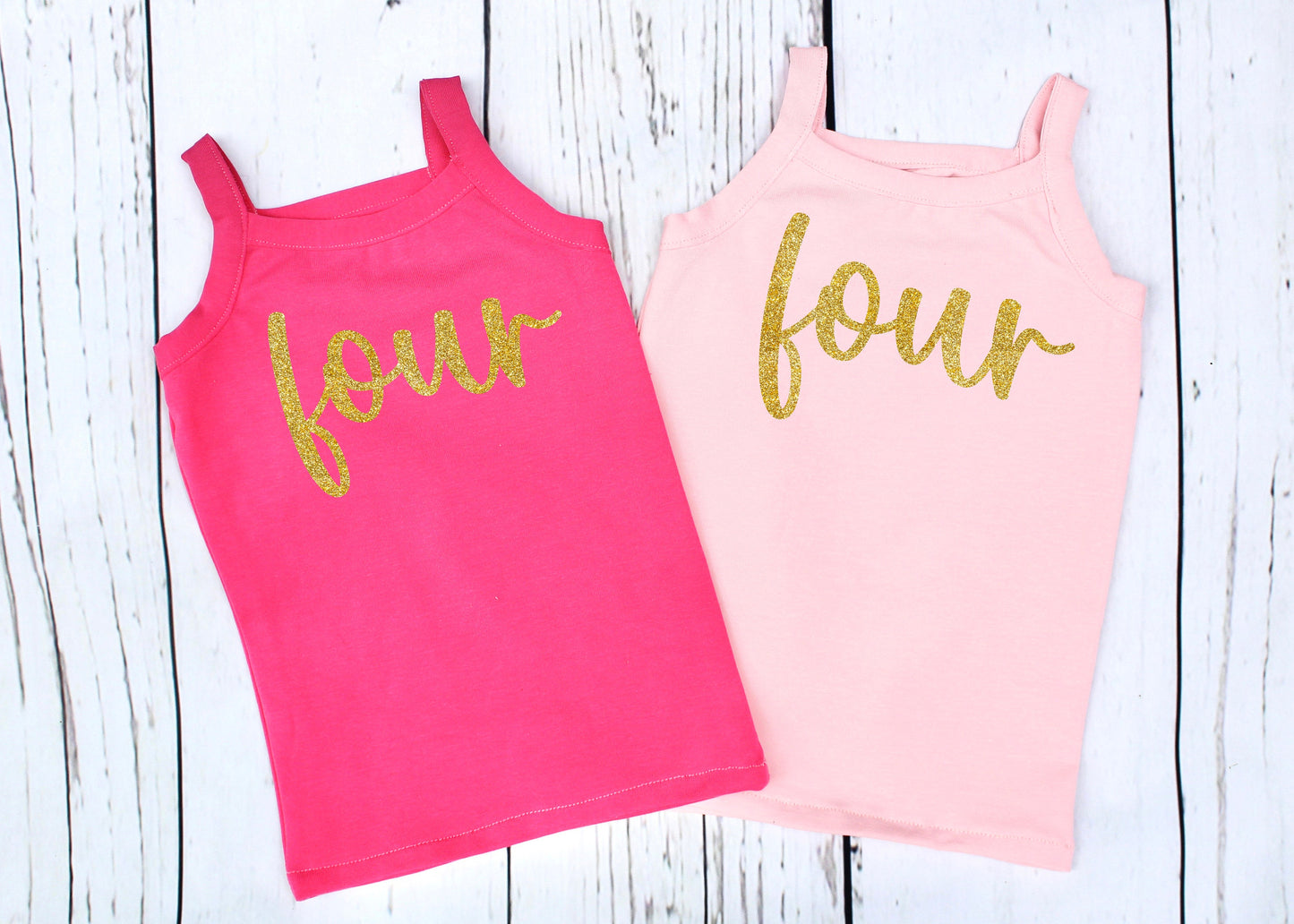 4th Birthday Tank Top