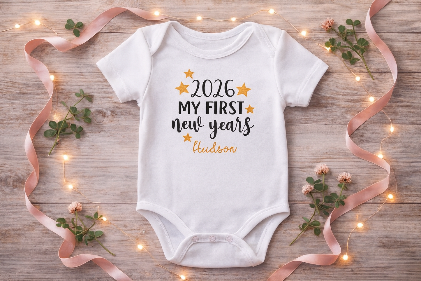 Personalised 2026 My First New Years Bodysuit