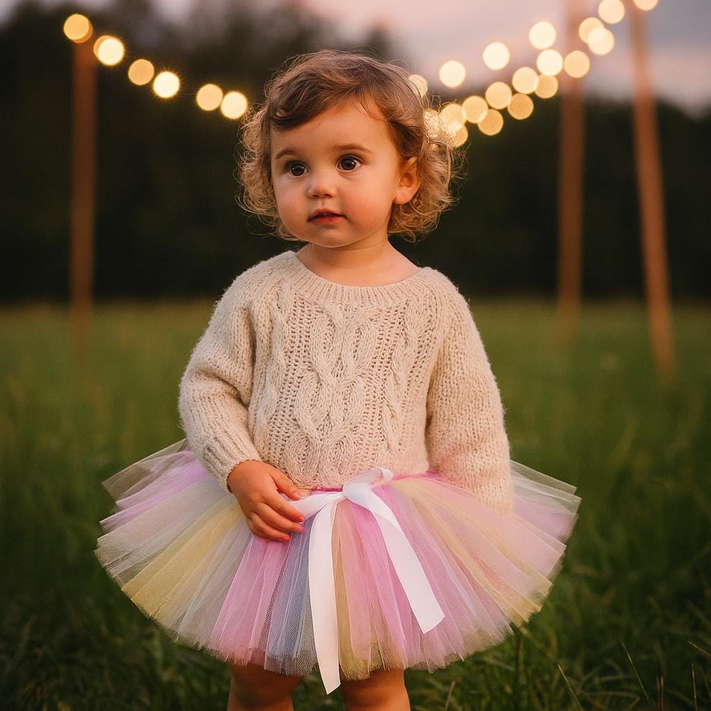 Rainbow Tutu - Super Fluffy Pastel Birthday Skirt
