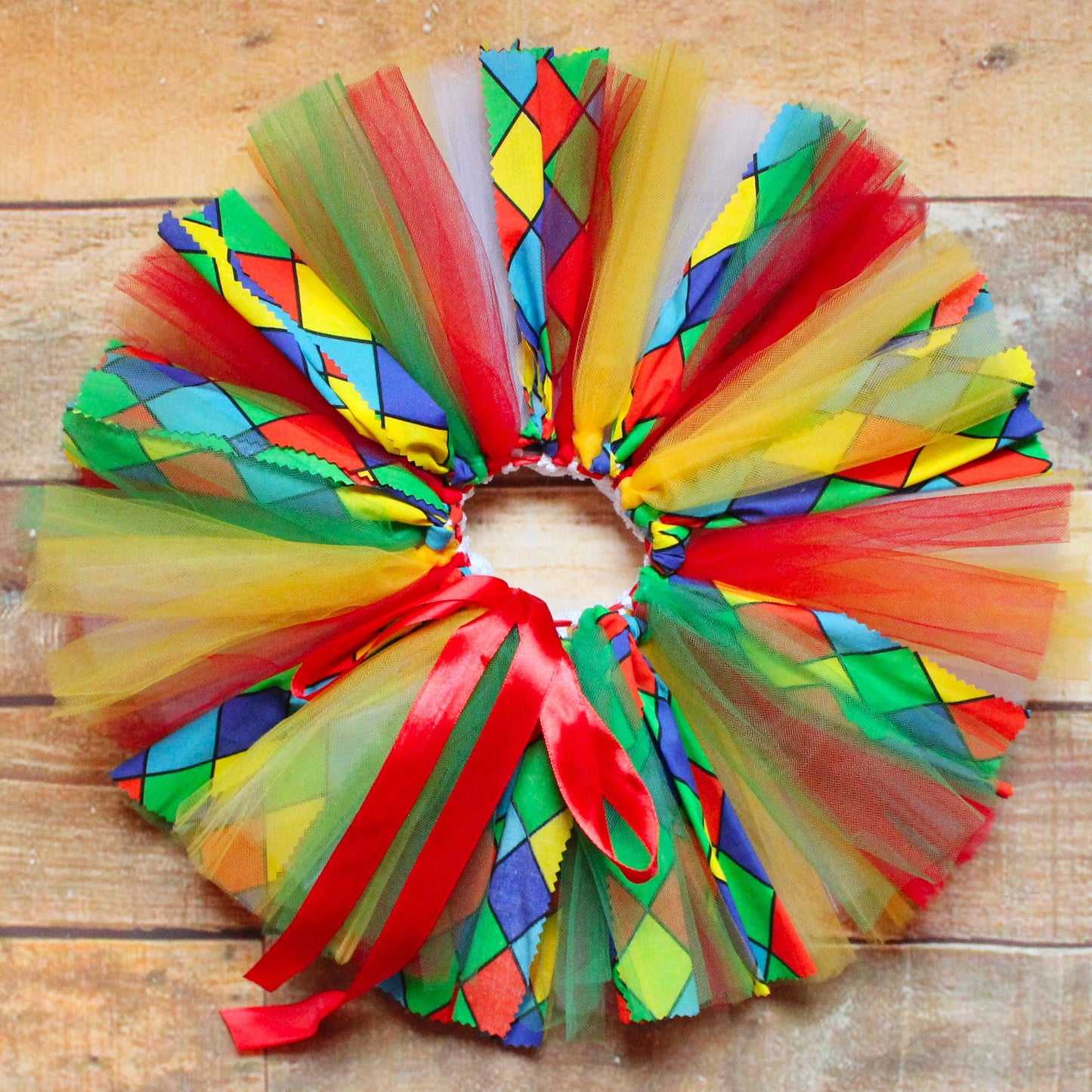 Cute Clown Tutu Skirt