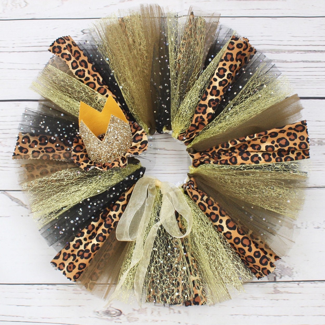 Girls Wild One  Cheetah 1st Birthday Outfit