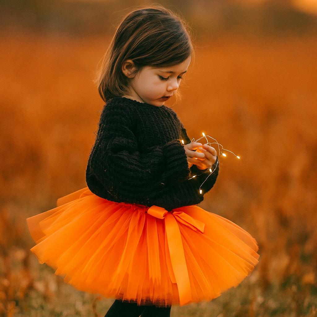 Orange Tutu Skirt