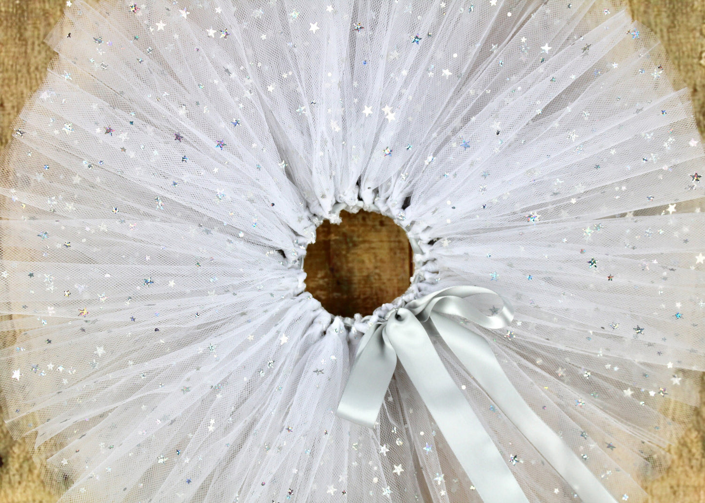 Baby Girls Sparkly Winter Tutu Skirt