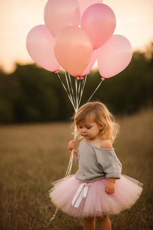 Pink and Gold Tutu Skirt