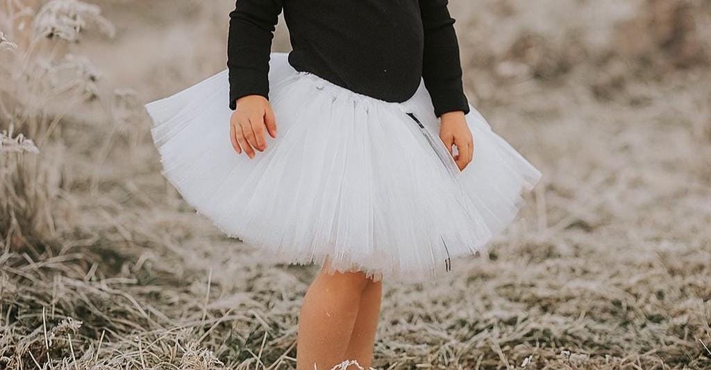 White & Rose Gold Personalised Baby Girls 1st Birthday Outfit