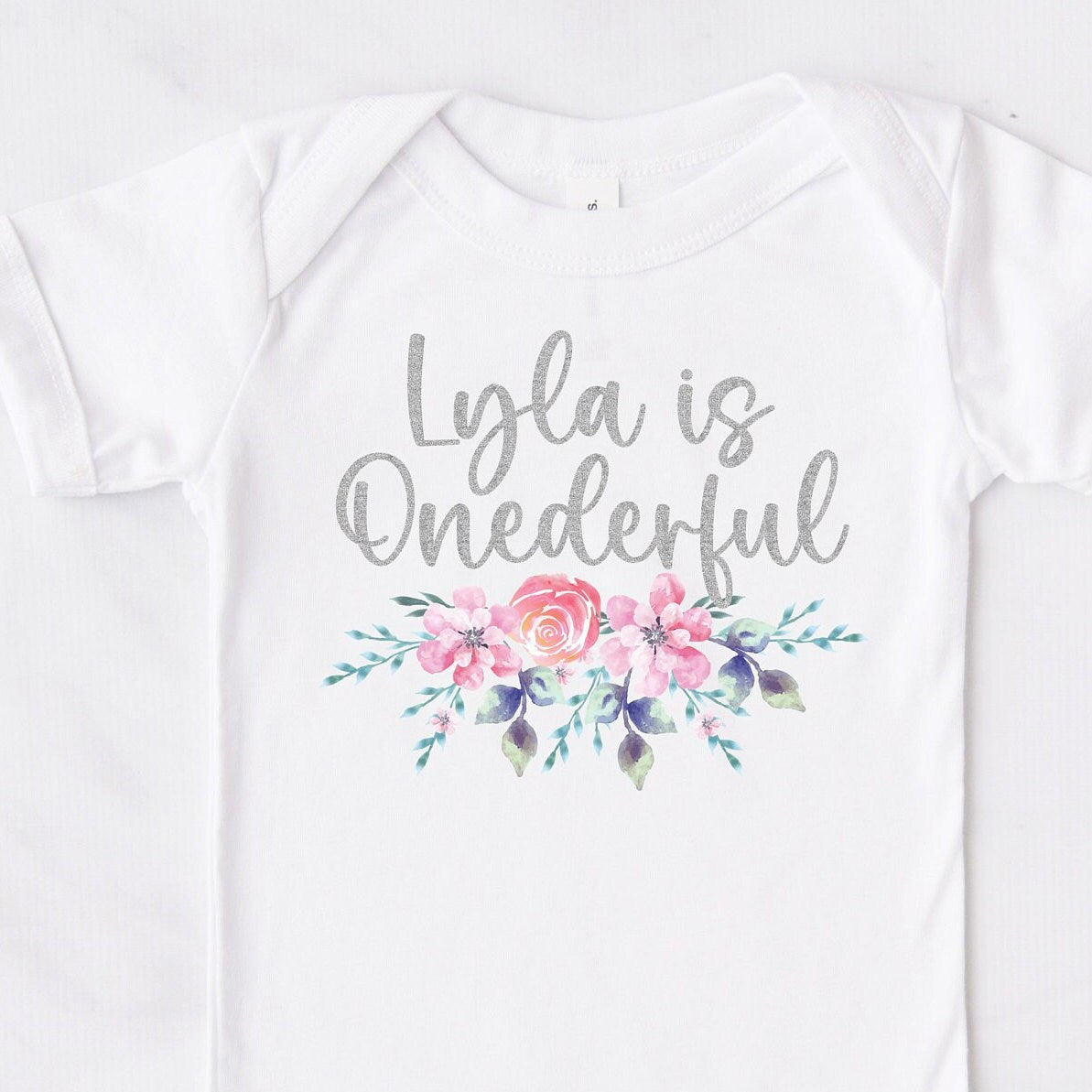 Personalised 1st Birthday Bodysuit