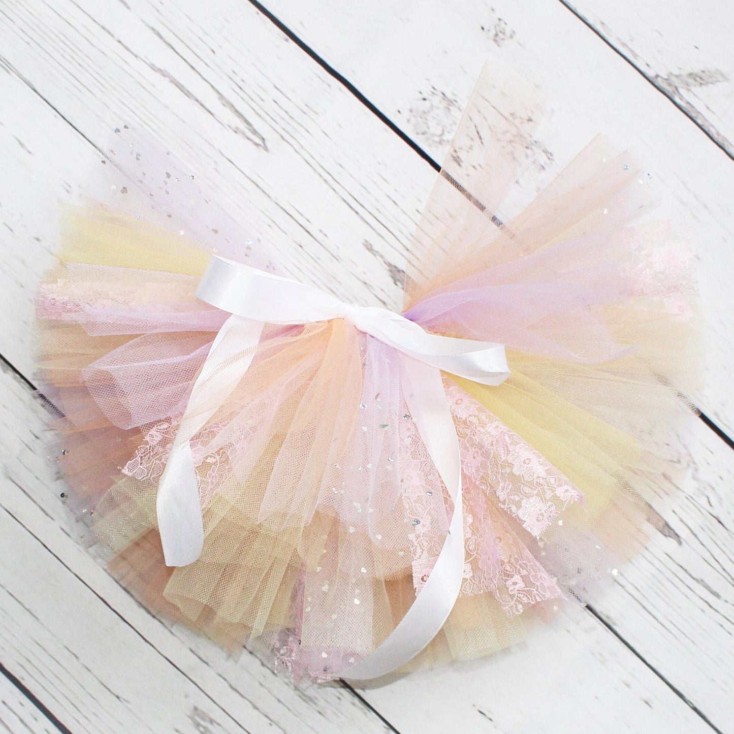 Pastel Rainbow Sherbet Tutu