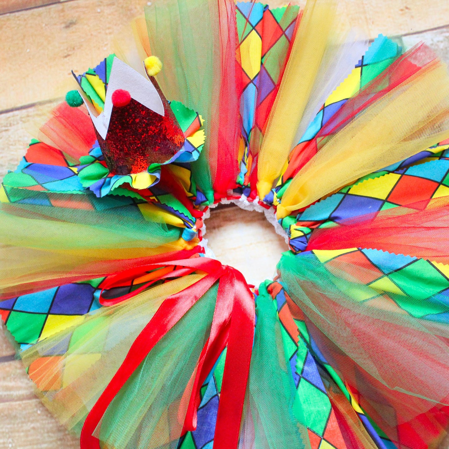Cute Clown Tutu Skirt