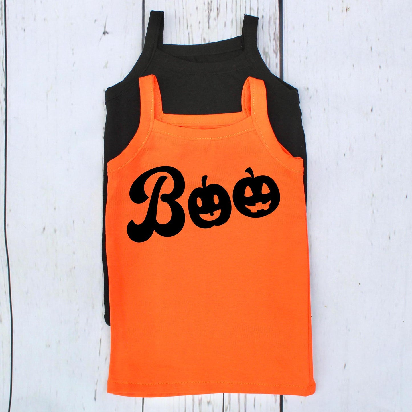Boo Halloween Top for Girls