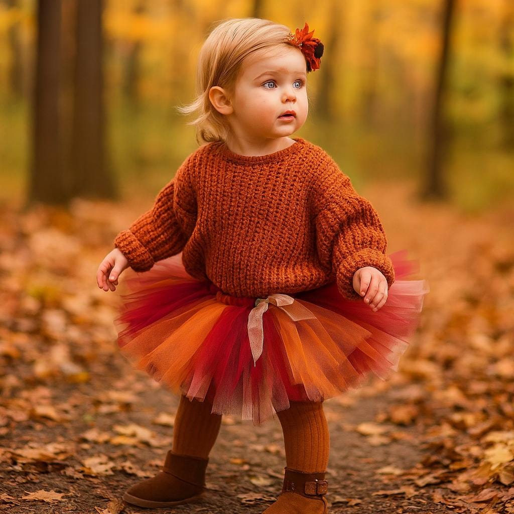 Fall Tutu Skirt - Pumpkin Patch Tutu