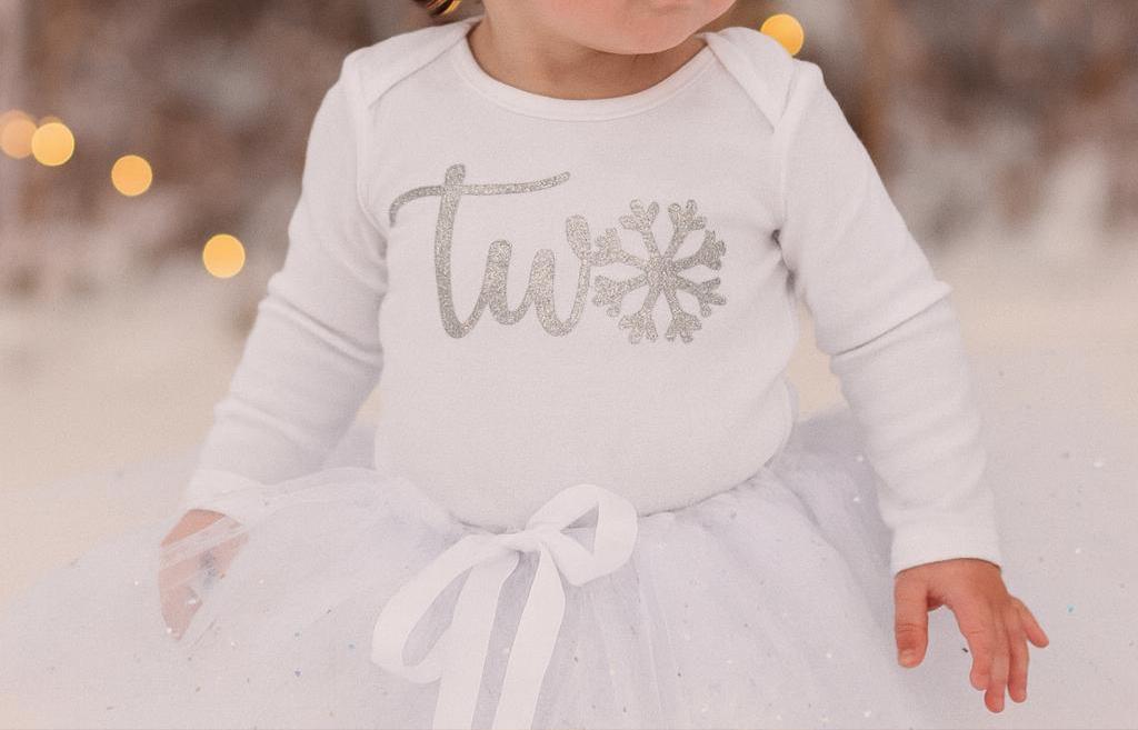 Girls Winter Wonderland 2nd Birthday Outfit
