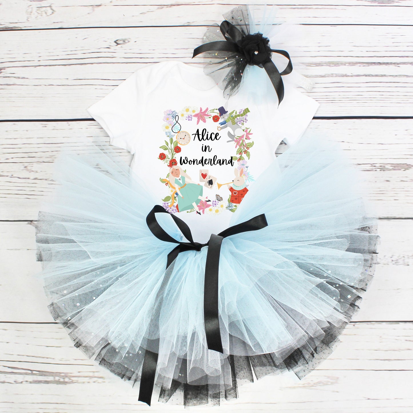 Alice in Wonderland Tutu Outfit