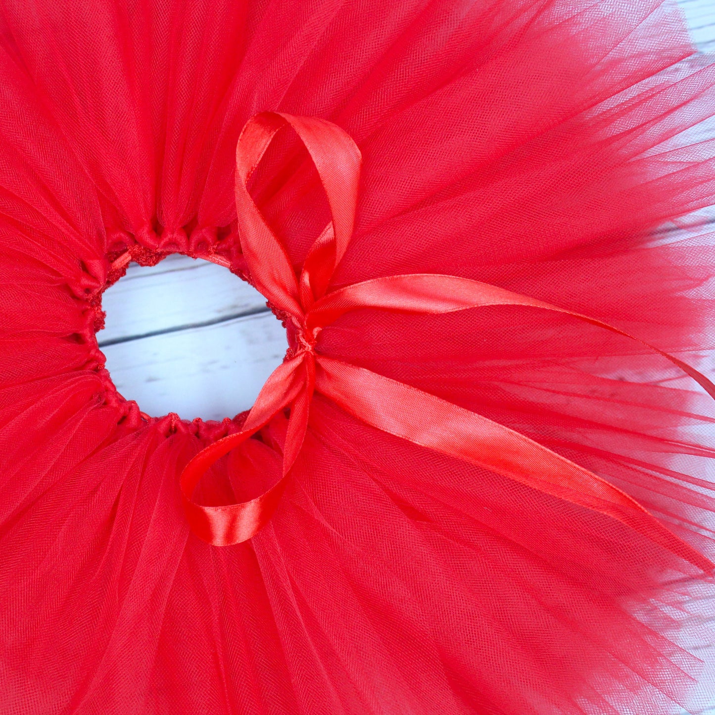 Red Christmas Tutu Skirt