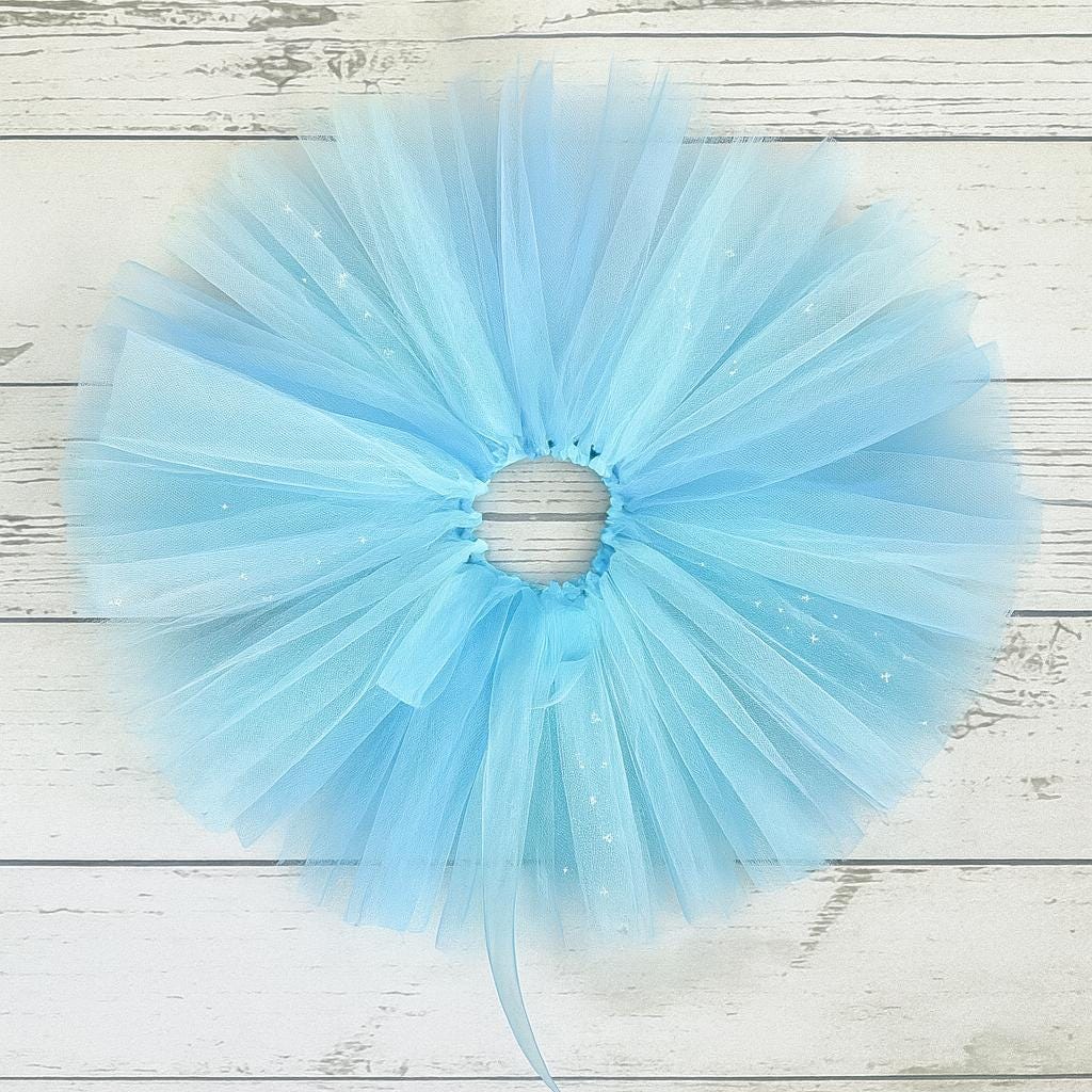 Personalised Blue Snowflake Tutu Set
