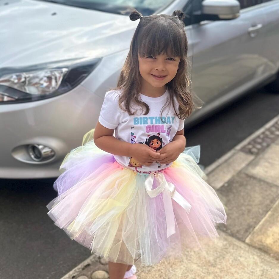 Unicorn Pastel Rainbow Tutu