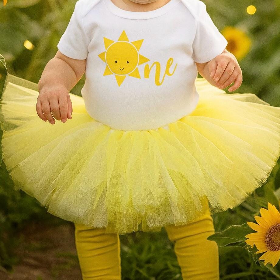 Sunshine First Birthday Outfit