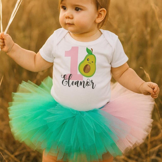 Avocado First Birthday Outfit