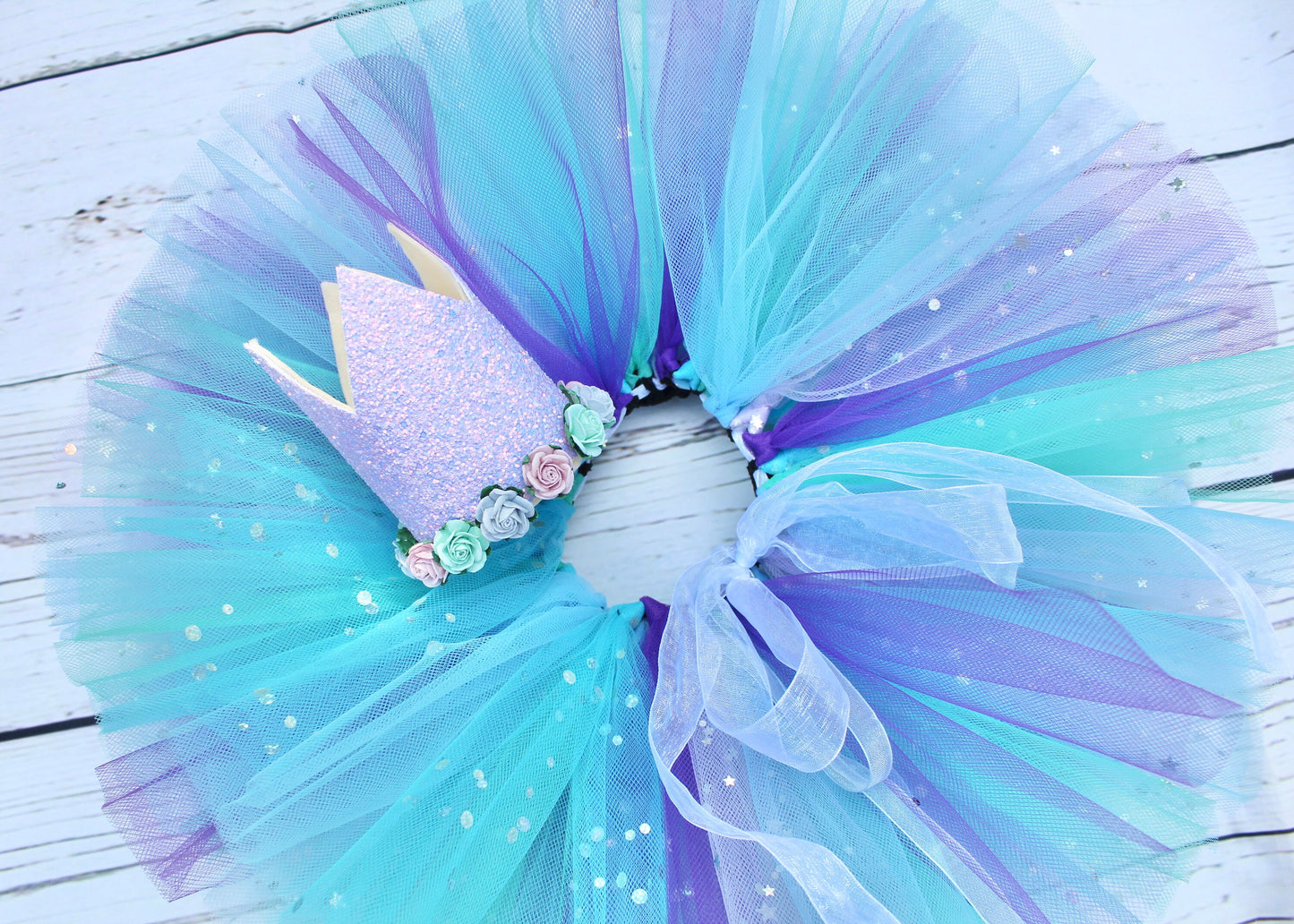 Birthday Mermaid Tutu Outfit