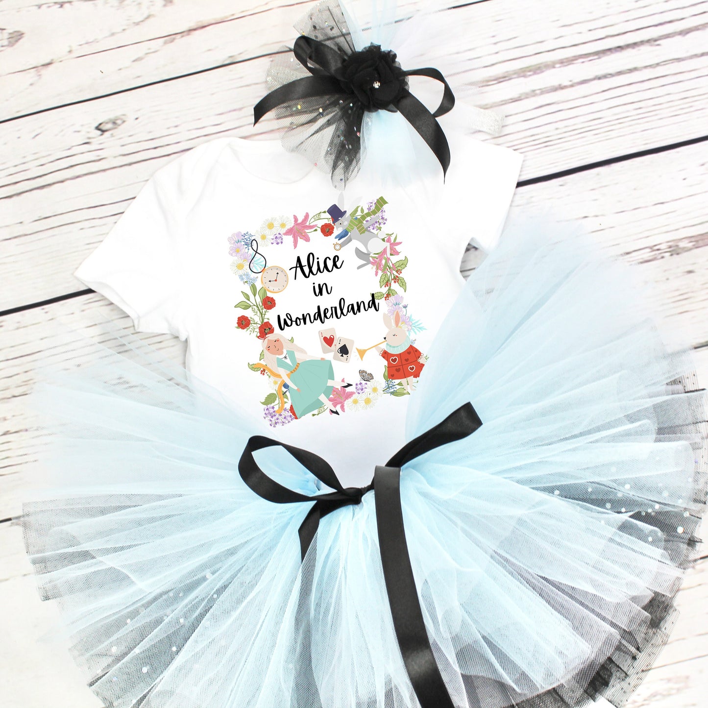 Alice in Wonderland Tutu Outfit