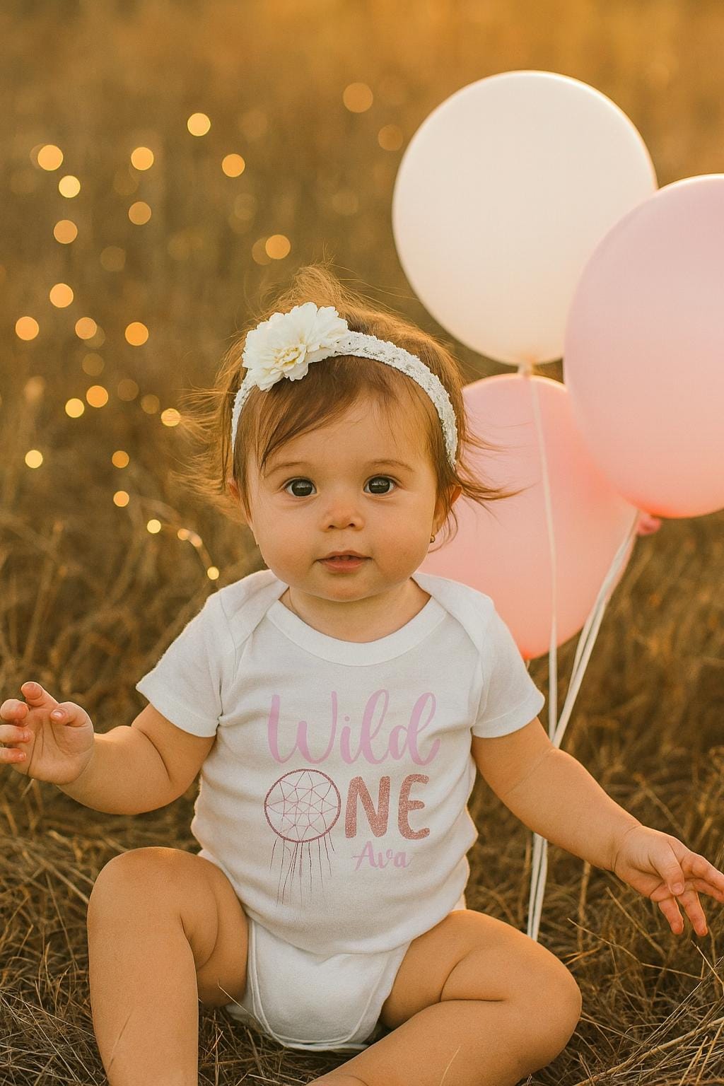 Wild One 1st Birthday Bodysuit