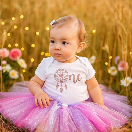 Boho Dreamcatcher 1st Birthday Tutu Outfit